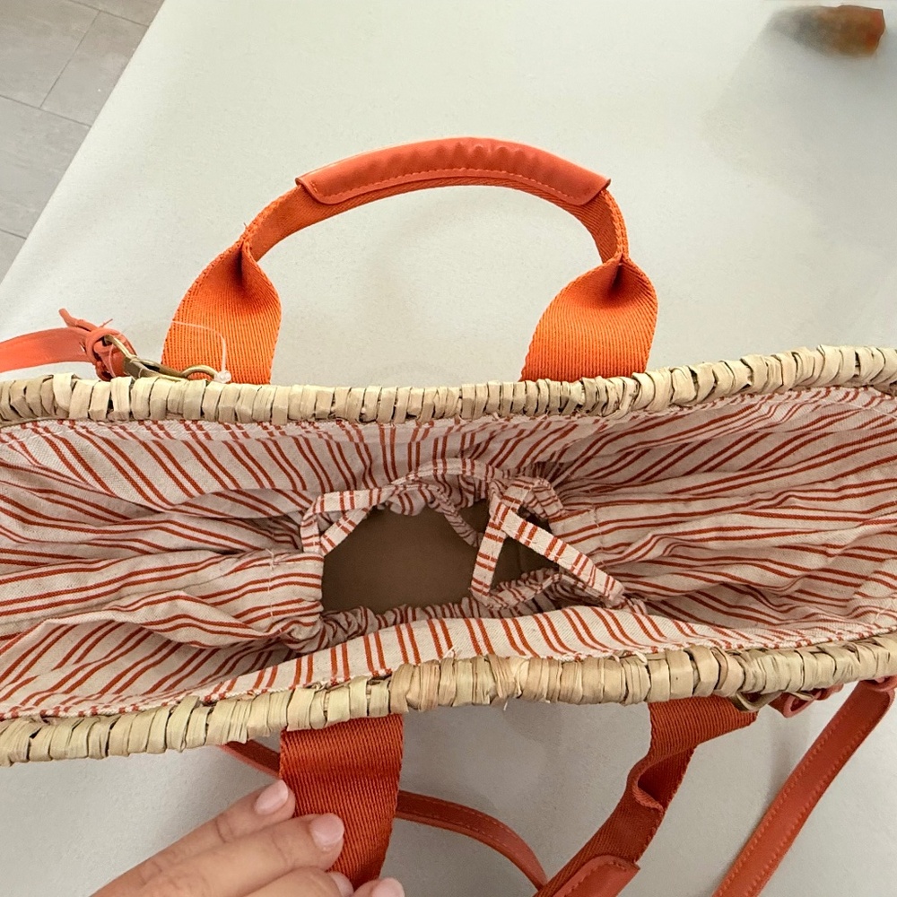 NWT Zara straw purse - Picture 3 of 3